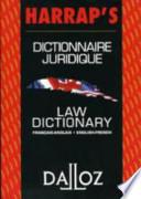 Harrap's dictionnaire juridique
