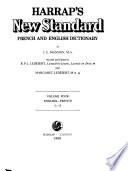 Harrap's New Standard French and English Dictionary