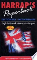 Harrap's Paperback Dictionary, Dictionnaire