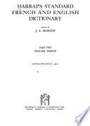 Harrap's Standard French and English Dictionary