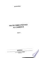 Hautes terres d'élevage au Cameroun