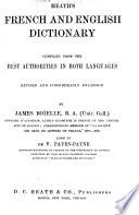 Heath's French and English Dictionary