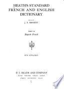 Heath's standard French and English dictionary: English-French