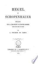 Hegel et Schopenhauer