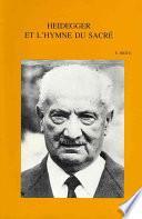 Heidegger et l'hymne du sacré