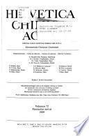 Helvetica Chimica Acta