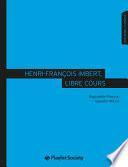 Henri‐François Imbert, libre cours