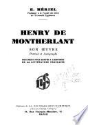 Henry de Montherlant