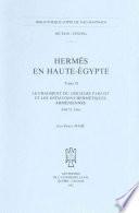 Hermès en Haute-Egypte