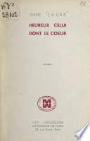Heureux celui dont le cœur