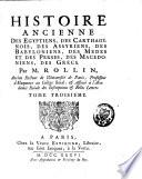 Histoire ancienne des Egyptiens, des Carthaginois, des Assyriens, des Babyloniens, des Mèdes et des Perses, des Macédoniens, des Grecs