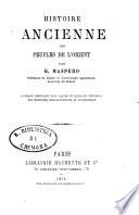 Histoire ancienne des peuples de l'Orient