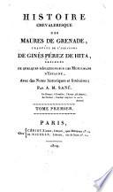 Histoire chevaleresque des Maures de Grenade