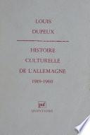 Histoire culturelle de l'Allemagne (1919-1960)