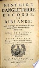 Histoire d'Angleterre, d'Écosse et d'Irlande