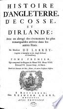 Histoire d'Angleterre, d'Écosse et d'Irlande