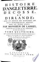 HISTOIRE D'ANGLETERRE, D'ECOSSE, ET D'IRLANDE