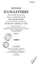 Histoire d'Angleterre depuis l'invasion de Jules-César jusqu'à la Révolution de 1688 et depuis cette époque jusqu'à 1820