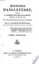 Histoire d'Angleterre depuis la première invasion des Romains jusqu'à la paix de 1763