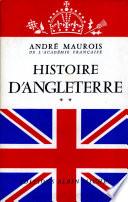 Histoire d'Angleterre -
