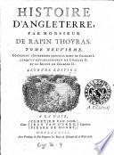Histoire d'Angleterre