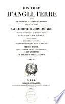Histoire d'Angleterre ...