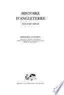 Histoire d'Angleterre, XVIe-XVIIIe siècle