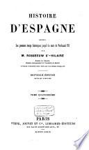 Histoire d'Espagne ... jusqu' à la mort de Ferdinand VII