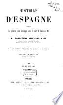 Histoire d'Espagne ... jusqu' à la mort de Ferdinand VII