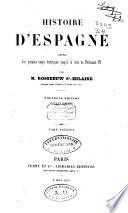 Histoire d'Espagne ... jusqu' à la mort de Ferdinand VII