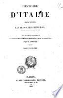 Histoire d'Italie pendant le moyen age par Henri Leo