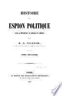 Histoire d'un espion politique sous la révolution