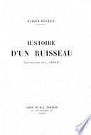 Histoire d'un ruisseau