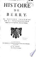 Histoire de Berry