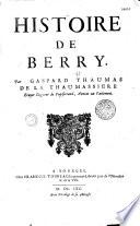 Histoire de Berry