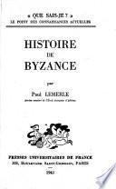 Histoire de Byzance
