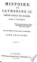 Histoire de Catherine II, Impératrice de Russie