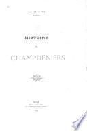 Histoire de Champdeniers
