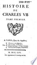 Histoire de Charles VII.