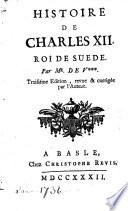 Histoire de Charles XII, roy de Suède