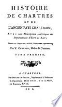 Histoire de Chartres et de l'ancien pays chartrain