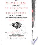 Histoire de Ciceron