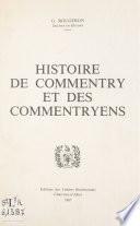 Histoire de Commentry et des Commentryens