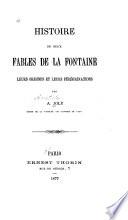 Histoire de deux fables de La Fontaine