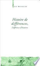 Histoire de différences