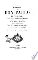 Histoire de Don Pablo de Ségovie, surnommé l'Aventurier buscon