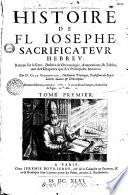 Histoire de Fl. Josephe