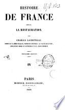 Histoire de France depuis la Restauration