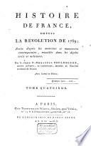 Histoire de France, depuis la révolution de 1789