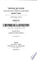 Histoire de France depuis la Révolution jusqu'à la chute du Second Empire